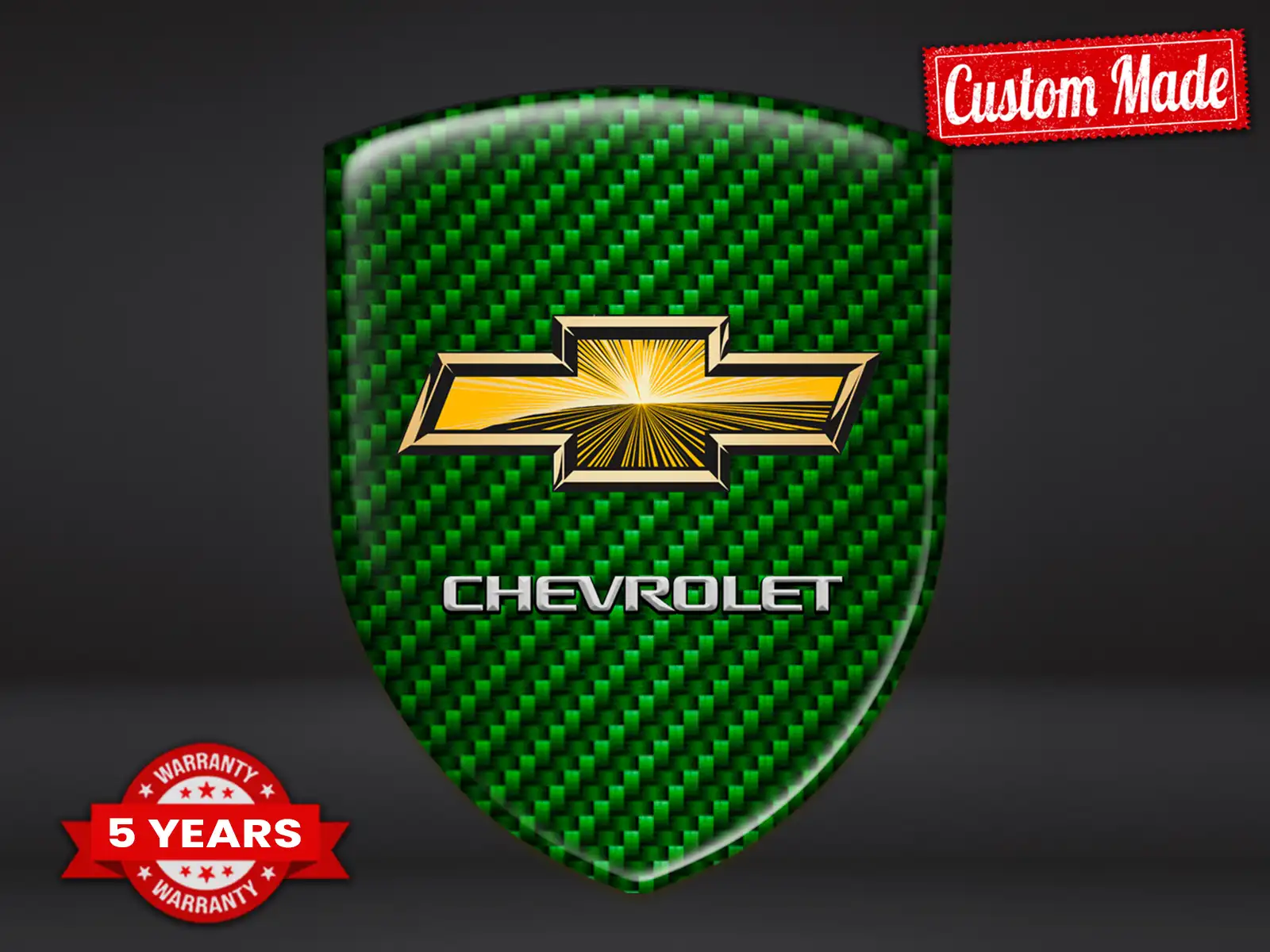 Chevrolet Autosticker Premium Stern Exklusiv Design